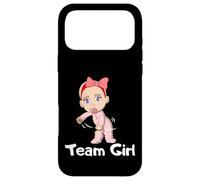 Carcasa para iPhone 17 Pro MAX Gender Reveal Party Team Girl Cute Flossing Baby Floss Gift