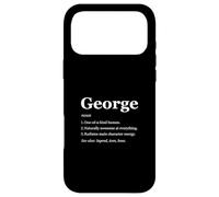 Carcasa para iPhone 17 Pro MAX George Is A Legend Dictionary Definition Funny Saying
