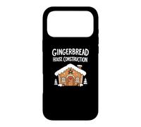 Carcasa para iPhone 17 Pro MAX Gingerbread House Construction Funny Christmas Holiday Humor