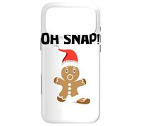Carcasa para iPhone 17 Pro MAX Gingerbread Man Oh Snap Cookie Christmas Stocking Stuffer