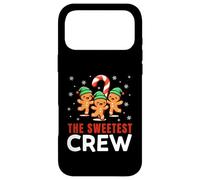 Carcasa para iPhone 17 Pro MAX Gingerbread The Sweetest Crew Matching Divertida Navidad