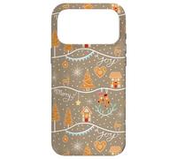 Carcasa para iPhone 17 Pro MAX Gingerbread Town - Coqueta Festiva de Navidad