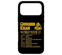 Carcasa para iPhone 17 Pro MAX Gira Mundial: Genghis Khan - Imperio histórico Mongol