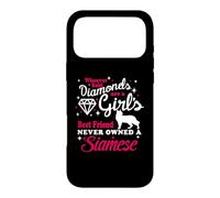 Carcasa para iPhone 17 Pro MAX Girl'S Best Friend Never Owned A Siamese Cat Funny Kitten