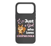 Carcasa para iPhone 17 Pro MAX Girls Chipmunk Lover Just a Girl Who Loves Chipmunks