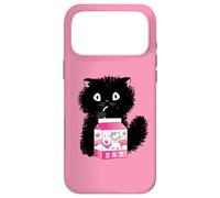 Carcasa para iPhone 17 Pro MAX Girls Cute Cat Strawberry Milk Kawaii Cow and Kitten