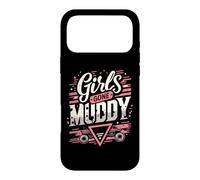 Carcasa para iPhone 17 Pro MAX Girls Gone Muddy Mud Run Princess