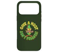 Carcasa para iPhone 17 Pro MAX Give A Hoot Don't Pollute! Woodsy Owl Retro