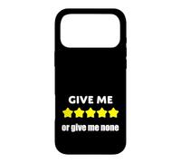 Carcasa para iPhone 17 Pro MAX Give ME Five Starts or Give me None | Gráfico Divertido