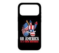Carcasa para iPhone 17 Pro MAX Go America It's Your Birthday 4th of July Patriotic