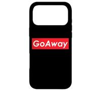 Carcasa para iPhone 17 Pro MAX GO Away Leave Me Alone Funny Sarcasm For Introverts 反社会的内向性