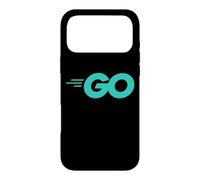 Carcasa para iPhone 17 Pro MAX Go Programming Language con Go Logo Golang desarrolladores