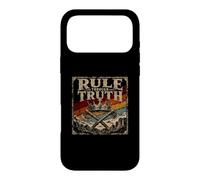 Carcasa para iPhone 17 Pro MAX Gobernar a través de la Verdad, Ejes Cruzados, Vintage