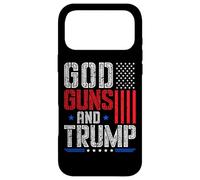 Carcasa para iPhone 17 Pro MAX God Guns y Trump votan a Donald Trump como Republicano