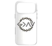 Carcasa para iPhone 17 Pro MAX God is Faithful More Than Highs and Lows Christian Men Women