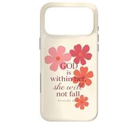 Carcasa para iPhone 17 Pro MAX God is Within Her She Will Not Fall Bible Verse Psalm 46:5