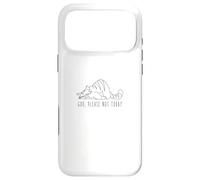 Carcasa para iPhone 17 Pro MAX God Please Not To Today Sleeping Cat Nope Not Today