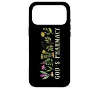 Carcasa para iPhone 17 Pro MAX God’s Pharmacy Healing Herbs Row Gardening Meme