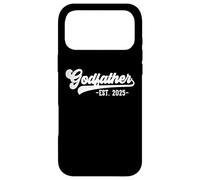 Carcasa para iPhone 17 Pro MAX Godfather EST 2025 Godfather To Be Gifts New God Dad