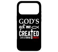 Carcasa para iPhone 17 Pro MAX God'S Got Me Christian Ephesians 2:10 Created with a Purpose