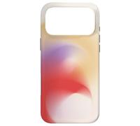 Carcasa para iPhone 17 Pro MAX Golden Aura | Red, Lavender & Cream Energy Flow Abstract