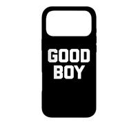 Carcasa para iPhone 17 Pro MAX Good Boy Camiseta Divertida con Dicho sarcástico Novedad Humor Lindo