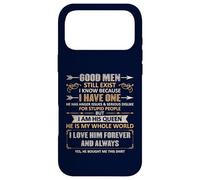 Carcasa para iPhone 17 Pro MAX Good Men Still Exist Funny Husband Wife Love Quote
