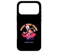 Carcasa para iPhone 17 Pro MAX Good Vibe Tribe Always Happy (gráfico Divertido de Patinador Artista)
