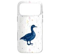 Carcasa para iPhone 17 Pro MAX Goose Lover Vintage Blue Cottagecore Nature Bird Watching
