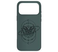 Carcasa para iPhone 17 Pro MAX Goth Grunge Fairycore Witchy Butterfly Fases de la Luna