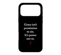Carcasa para iPhone 17 Pro MAX Grace Isn'T Permission to Sin It's Grace Not To - Evangelism