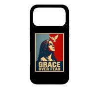 Carcasa para iPhone 17 Pro MAX Gracia sobre el Miedo Mujer Cristiana Paloma Fe