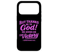 Carcasa para iPhone 17 Pro MAX Gracias a Dios Corintios Versículo de la Biblia Fe Escritura Oración