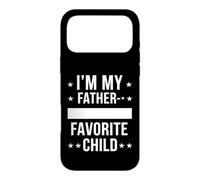 Carcasa para iPhone 17 Pro MAX Gracioso Diciendo Que mi Padre leyes Hijo Favorito