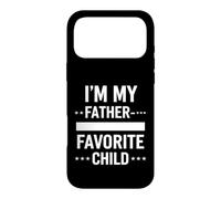 Carcasa para iPhone 17 Pro MAX Gracioso Diciendo Que mi Padre leyes Hijo Favorito