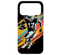 Carcasa para iPhone 17 Pro MAX Graffiti de Futbolista Americano