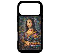 Carcasa para iPhone 17 Pro MAX Graffiti Mona Lisa Pop Art - Colorful Street Art Masterpiece
