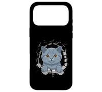 Carcasa para iPhone 17 Pro MAX Graffiti Wall Art British Shorthair