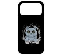 Carcasa para iPhone 17 Pro MAX Graffiti Wall Art British Shorthair Sunglasses