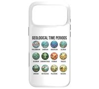 Carcasa para iPhone 17 Pro MAX Gráfico de períodos de Tiempo geológico Paleontología e Historia de la Tierra