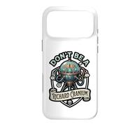 Carcasa para iPhone 17 Pro MAX Gráfico Divertido de Ciencia del Cerebro Don't Be A Richard Cranium