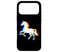 Carcasa para iPhone 17 Pro MAX Gráfico Ecuestre de Horse Trippy EDM Rave Illusion #25D17