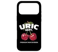 Carcasa para iPhone 17 Pro MAX Gráfico Humor Cereza Uric Dept