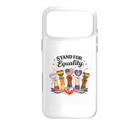 Carcasa para iPhone 17 Pro MAX Gráfico Inspirador Stand For Equality Diversity Unity