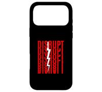 Carcasa para iPhone 17 Pro MAX Gráfico Rojo disrupción de Color Rojo