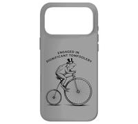 Carcasa para iPhone 17 Pro MAX Gráfico significativo de Tomfoolery Penny-Farthing Bullfrog