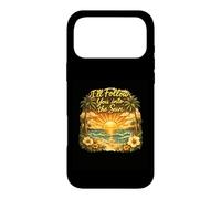 Carcasa para iPhone 17 Pro MAX Gráfico Vintage de Puesta de Sol I'Ll Follow You Into The Sun