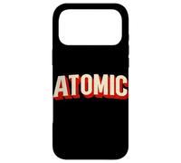 Carcasa para iPhone 17 Pro MAX Gran discurso del Emblema atómico