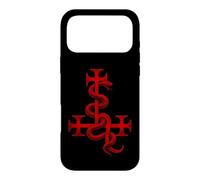 Carcasa para iPhone 17 Pro MAX Gran Sello De Lilith Serpiente Cruz Símbolo Mitología Judía