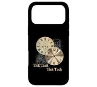 Carcasa para iPhone 17 Pro MAX Grandfather Alarm Clock Time Tick Tock Clock T-Shirt